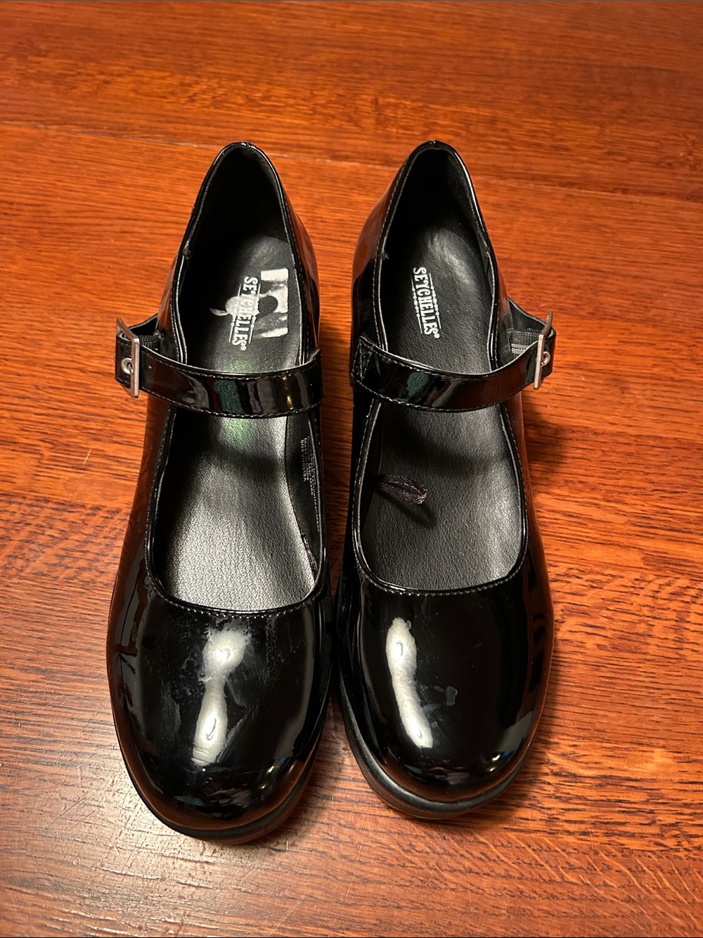 Seychelles Black Patent Mary Jane Dress Shoes